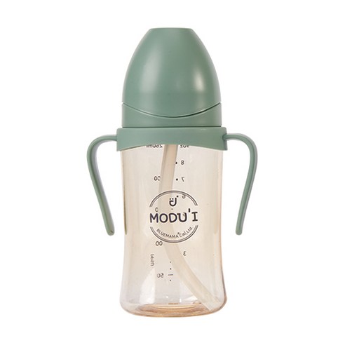 블루마마 모두아이 PPSU 빨대컵 260ml, 민트, 1개