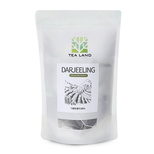 티랜드 다즐링 홍차 티백, 1g, 20개입, 1개