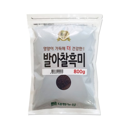 대한농산 국산 발아찰흑미, 2kg, 1개