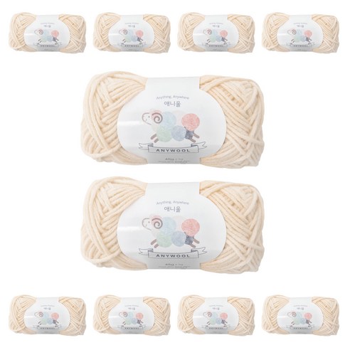 야나 애니울 뜨개실 10p, 242 연베이지
