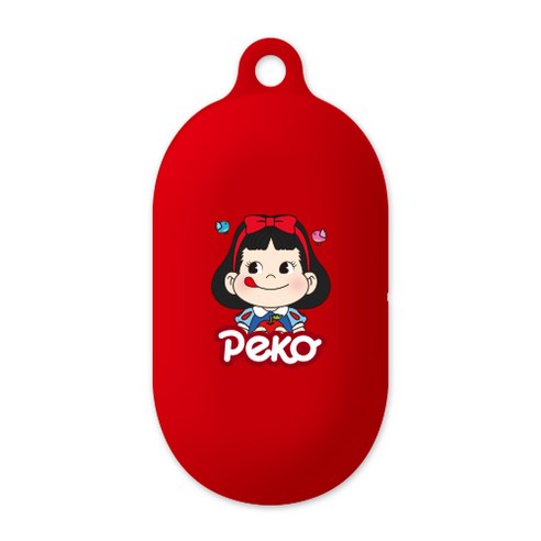 페코짱 프린세스 갤럭시버즈 케이스, 단일상품, 사과 페코