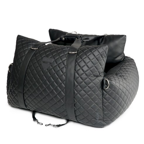 퍼피엔젤 반려동물 3Way 카시트 M PA-TR025, 999 BK, 1개