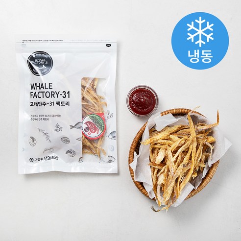 찍어먹는 노가리채 70g + 고추장소스 10g (냉동), 1세트