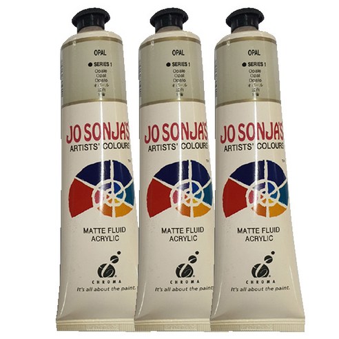 조소냐 아크릴 과슈 물감 121 Opal 3p, 75ml, 1색