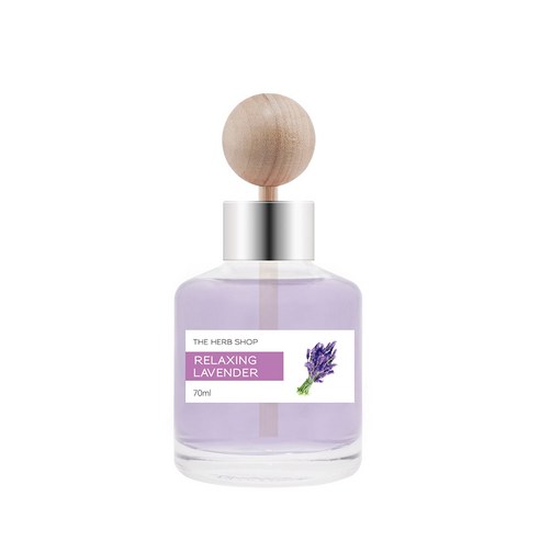 향기마을 차량용 내추럴 디퓨저 70ml, 릴렉싱라벤더, 1개