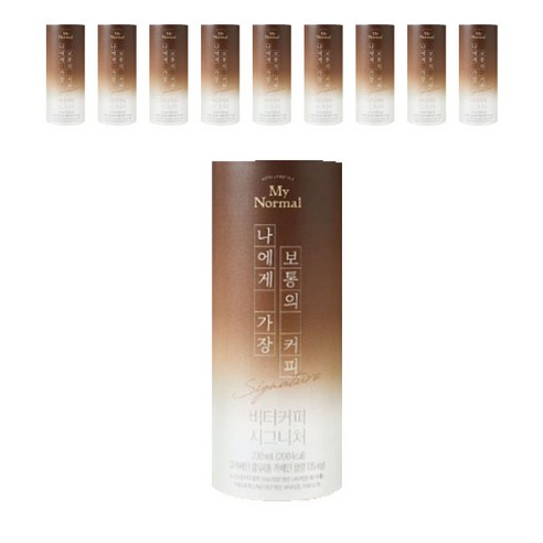 마이노멀푸드 버터 방탄커피 시그니처, 10개입, 230ml