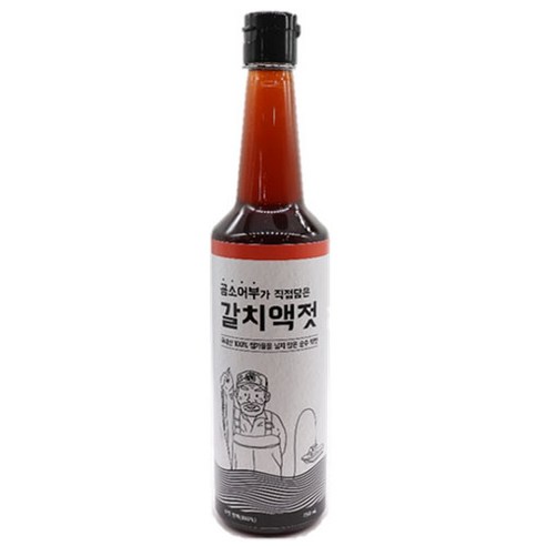 곰소어부가 직접 담은 갈치액젓, 750ml, 1개