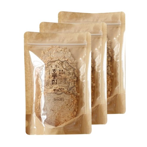 풍심당 현미 누룽지 호롱칩, 3개, 100g