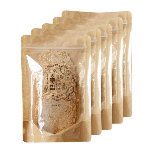 풍심당 현미 누룽지 호롱칩, 5개, 100g