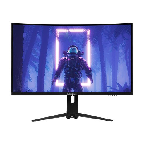 인터픽셀 80cm QHD 커브드 165Hz 게이밍 모니터, IPQ3243(무결점)