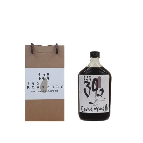 392로스터스 콜드브루 에드바르드 뭉크 더치커피, 450ml, 1개입, 1개
