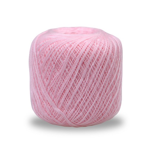 미소털실 파이스타 레이스 뜨개실 50g, 53 살구