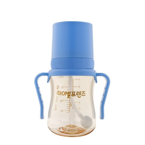 아이별프렌즈 PESU 빨대컵 200ml, 다크블루, 1개