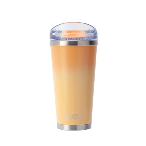 마이베비 클래식 보온보냉 텀블러, 오렌지, 470ml