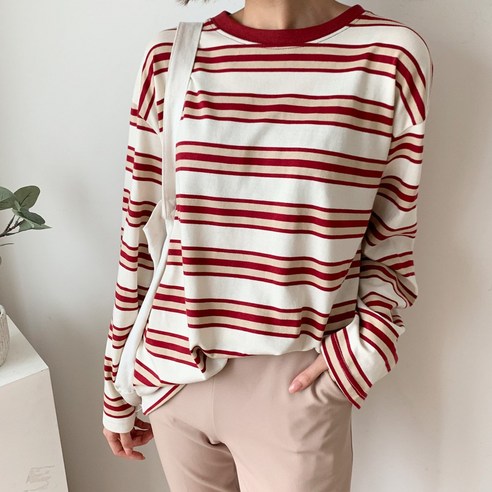 여성용 류엘리 루즈핏 ST 티셔츠