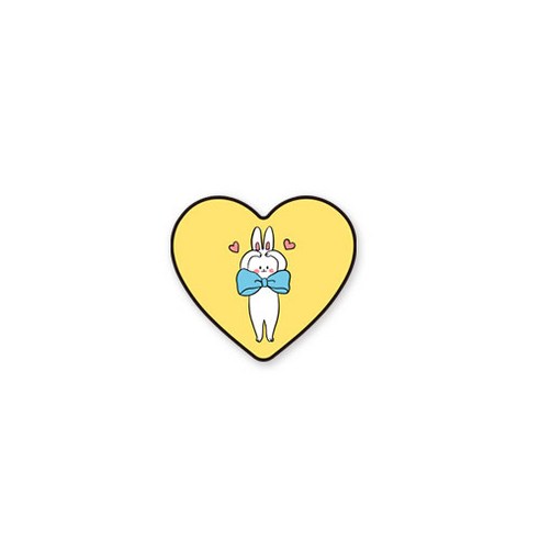 러브베니 사랑스런 베니 하트톡, 엘로우, 1개