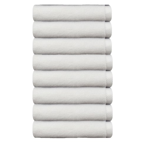 송월타월 크러쉬 호텔 수건 170g 30수 코마사, 아이보리, 8개