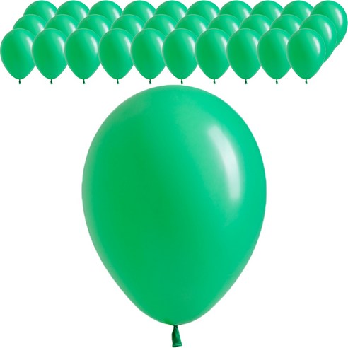 셈퍼텍스 스탠다드 풍선 30cm, 그린, 50개