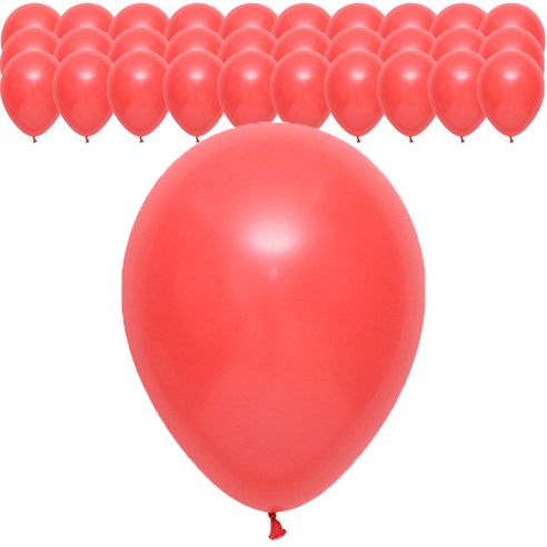셈퍼텍스 스탠다드 풍선 30cm, 코랄, 50개