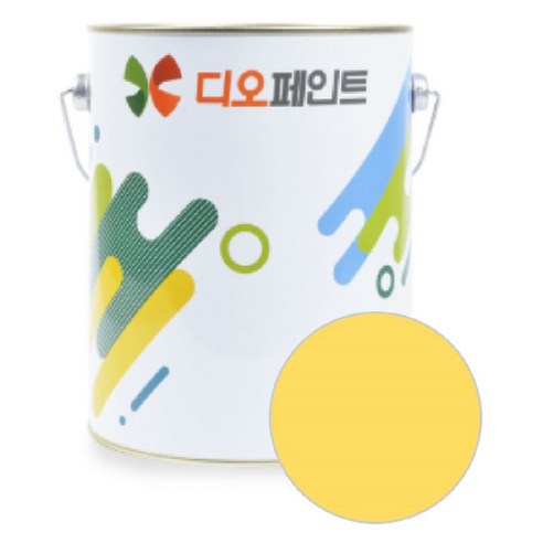 디오페인트 광택스 반광 방문 가구 페인트 4L, 스테디25