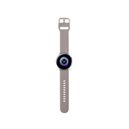 하빙 갤럭시 액티브 1/2/워치3 20mm 실리콘 스트랩 Large (40/41/44mm 호환 가능), 그레이, 1개