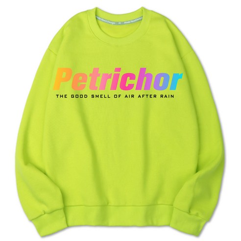 벤힛 Petrichor 세미 오버핏 특양면 빅사이즈 맨투맨