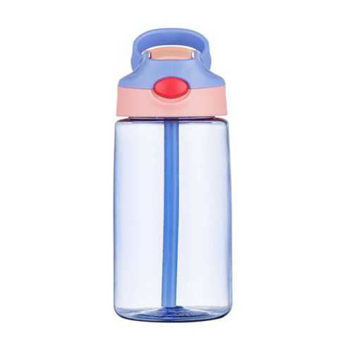 반디 키즈빨대 텀블러, 퍼플, 480ml