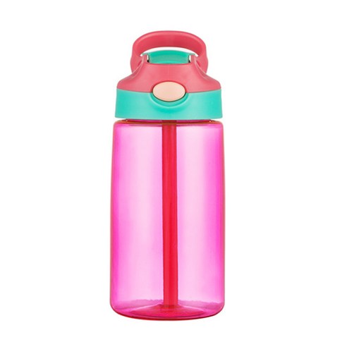 반디 키즈빨대 텀블러, 핑크, 480ml
