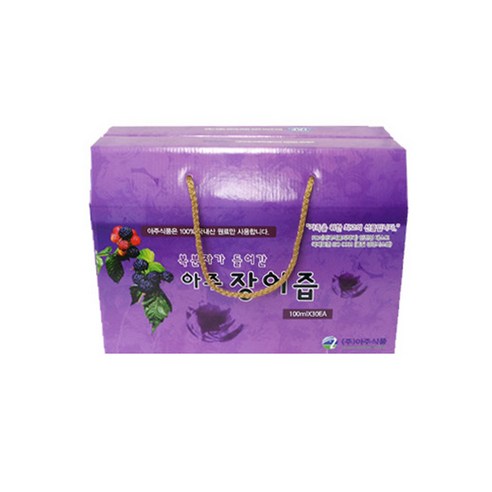 아주식품 복분자 장어즙, 100ml, 30개