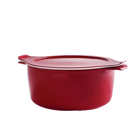 에센바흐 인덕텀 쿡앤서브 도자기 양수냄비, 20cm, cherry