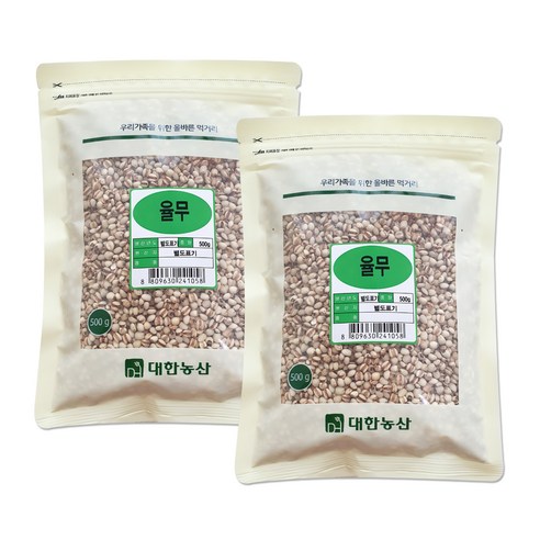 대한농산 율무 500g, 2개