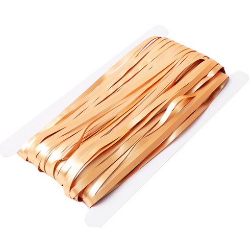 마켓감성 무광택 매트컬러 파티커텐 5p, 골드, 1 x 2 m