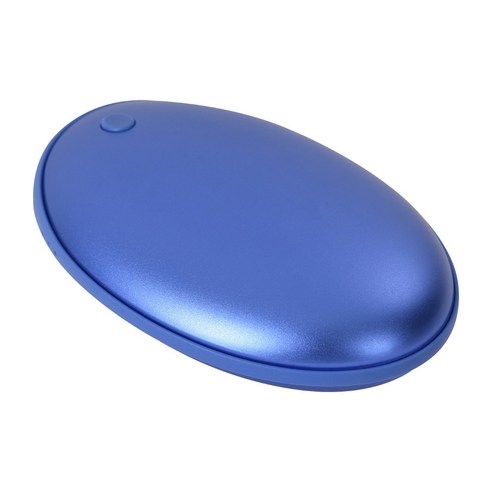 애니클리어 USB충전식 휴대용 손난로 보조배터리 5000mAh, PDB-HOT5, 블루