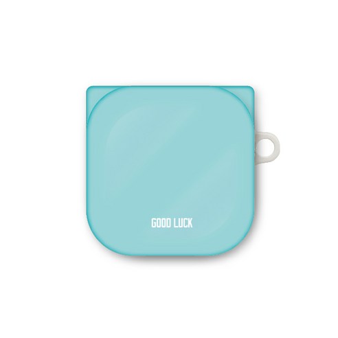 프루그나 디자인 GOOD LUCK 갤럭시버즈 라이브 케이스, 단일상품, 민트
