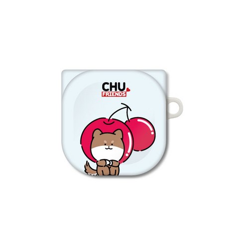 프루그나 디자인 츄프렌즈 빅코스튬 갤럭시버즈 라이브 케이스, 단일상품, 체리멍