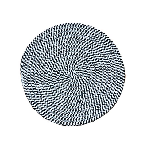콩 빈테리어 로프 꼰 테이블매트, A, 24 x 24 cm