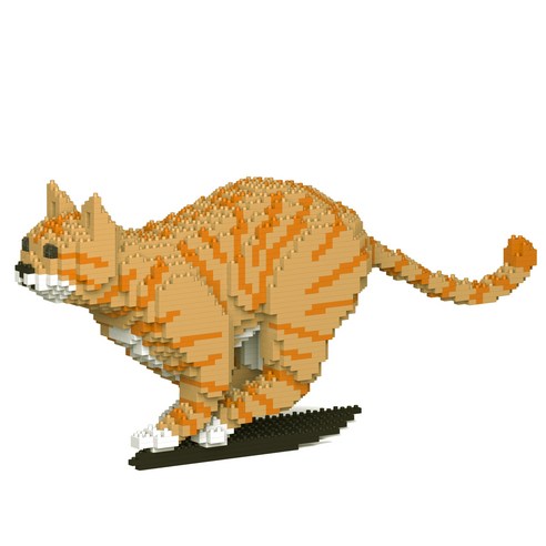 JEKCA Running Cheese Tabby Nanoblock Cat 18S-M01 酷澎 - 天天低價，你的日常所需都在酷澎