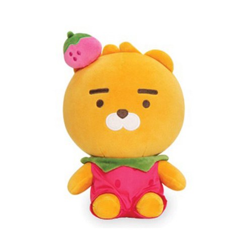 카카오프렌즈 스트로베리 봉제인형, 25cm, 리틀 라이온