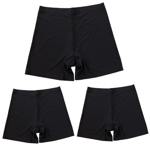 여성 심리스 기본 사각 팬티 3p