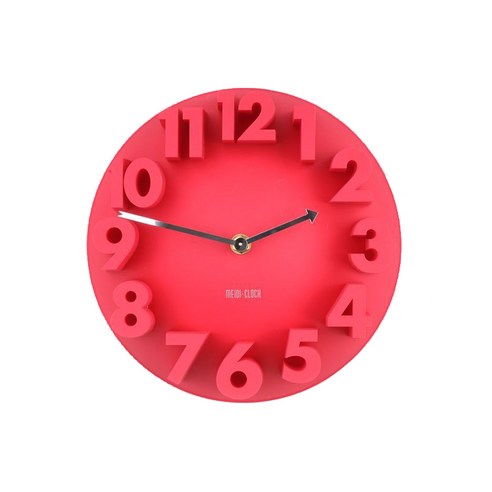 한수오 3D입체 벽걸이시계, B타입