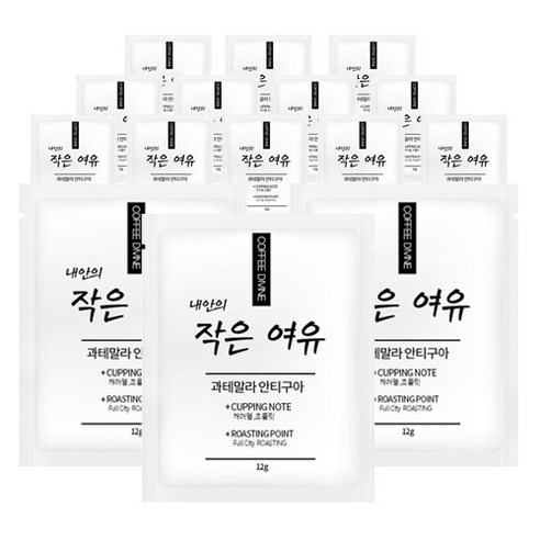 커피디바인 작은여유 드립백커피 과테말라, 12g, 15개입, 1개
