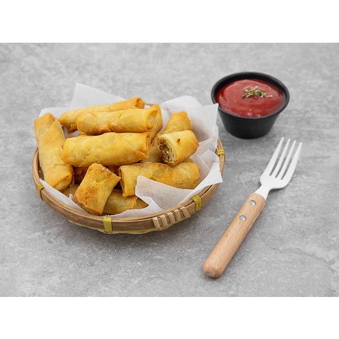 봄의 맛이 담긴 바삭바삭한 간식