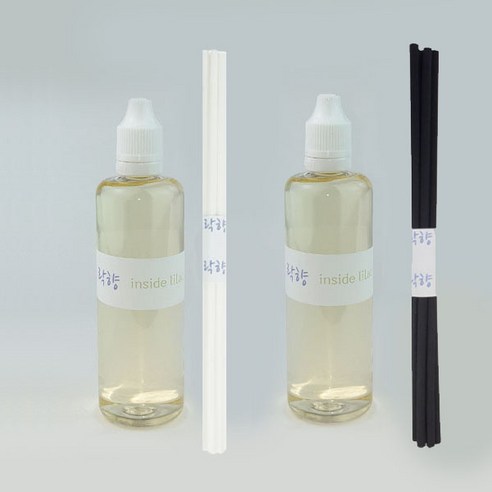 락향 디퓨저리필 105ml x 2p + 발향스틱 10p, 인사이드라일락