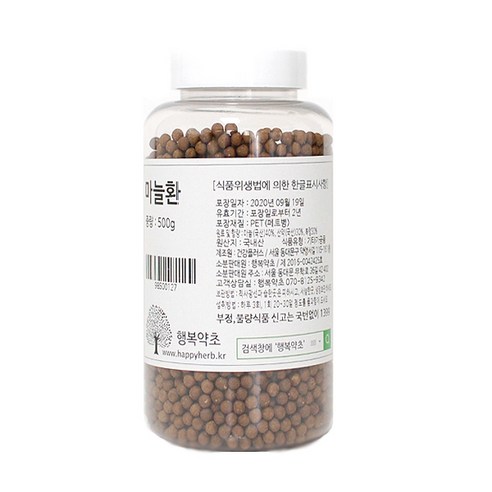 행복약초 마늘환, 500g, 1개
