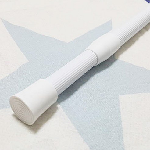 드림아트 압축 커튼봉 22mm, 화이트