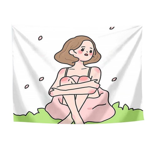 마켓A 틴에이저 소녀 태피스트리, 바람꽃잎