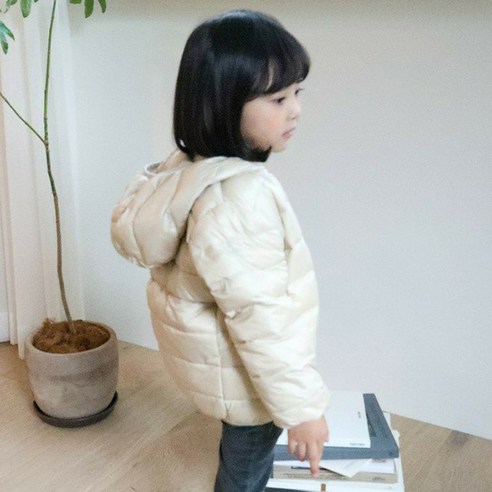 느엘 아동용 경량 오리털 패딩
