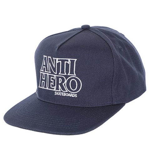 안티히어로 BLACK HERO Snapback Hat