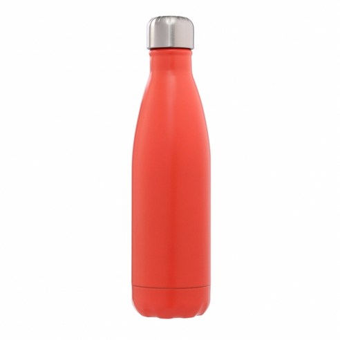 트리 스텔라 무광 진공 보온병, 오렌지, 500ml