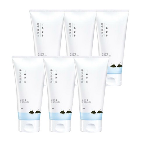 라운드랩 1025 독도 클렌저 클렌징 폼, 150ml, 6개